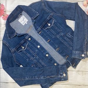 Zara Trafaluc Long Sleeve Denim Jean Jacket Small